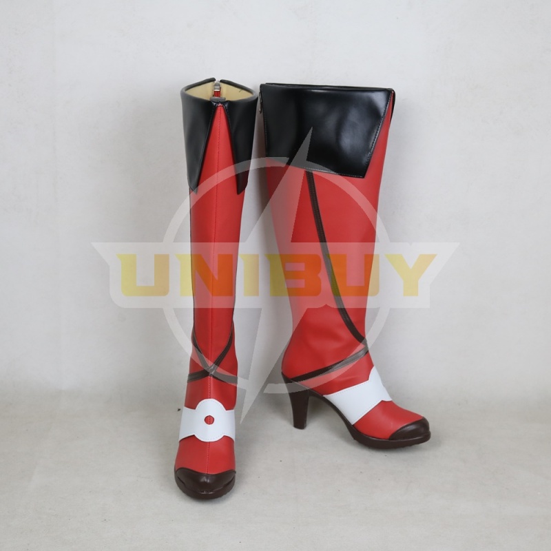 Macross Delta Walkure Attack Freyja Wion Cosplay Shoes Red Boots Unibuy