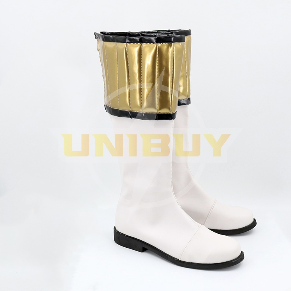 Mighty Morphin White Ranger Shoes Cosplay Men Boots Unibuy
