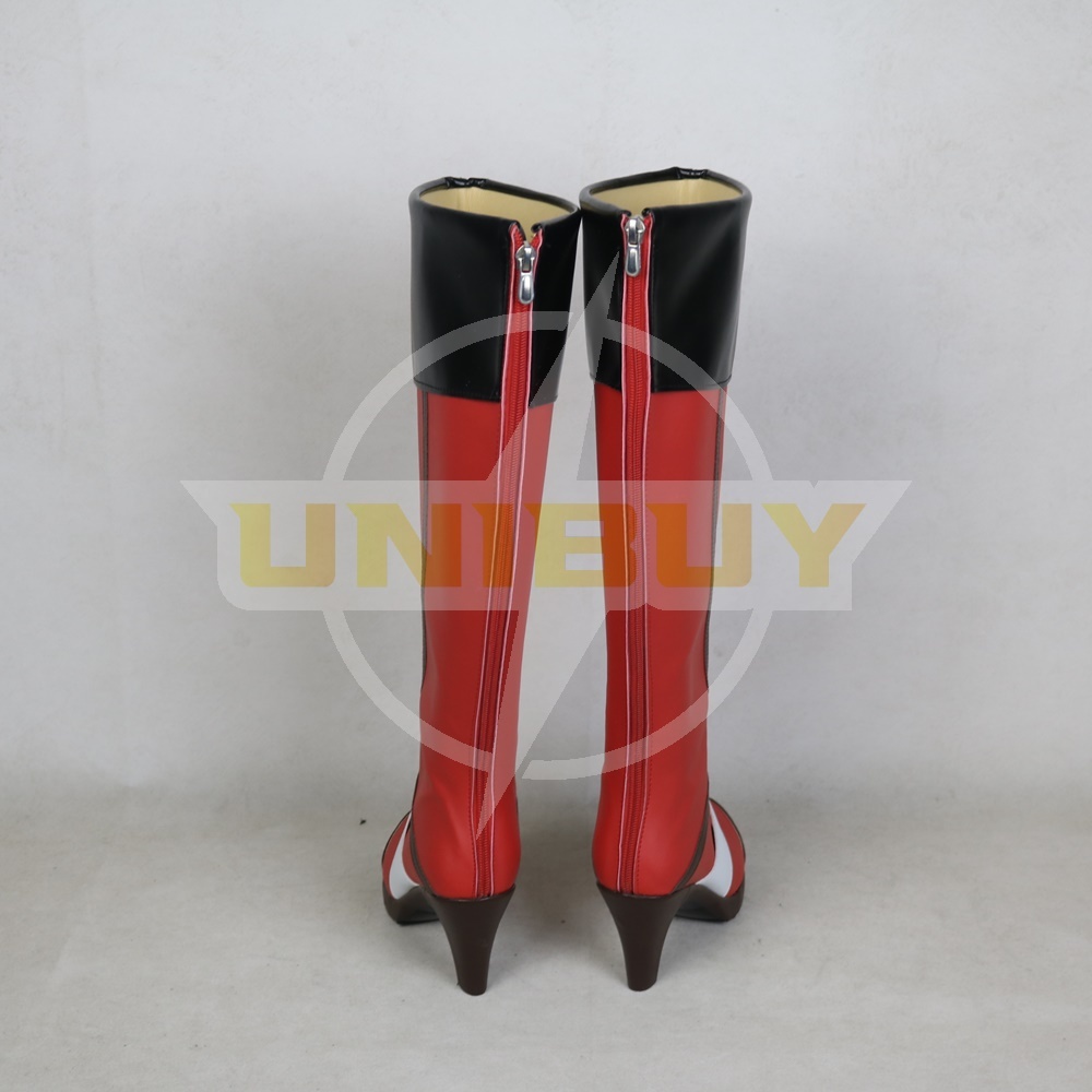 Macross Delta Walkure Attack Freyja Wion Cosplay Shoes Red Boots Unibuy