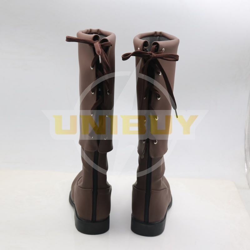 Pirates of the Caribbean Jack Sparrow Shoes Cosplay Men Boots Brown Ver 1 Unibuy