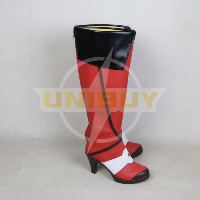 Macross Delta Walkure Attack Freyja Wion Cosplay Shoes Red Boots Unibuy