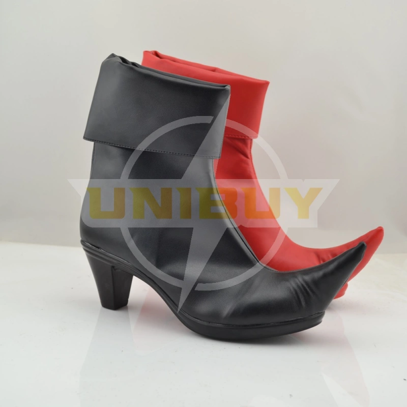 Batman Arkham Knight Harley Quinn Shoes Cosplay Women Boots High Heel Ver 1 Unibuy