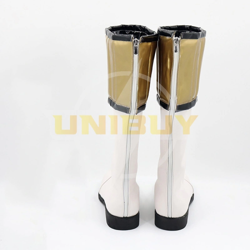 Mighty Morphin White Ranger Shoes Cosplay Men Boots Unibuy