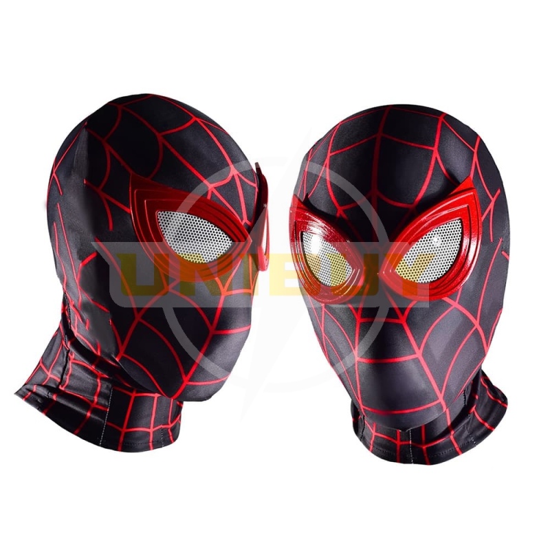 Spider-Man PS5 Masked Rider Costume Cosplay Miles Morales S.T.R.I.K.E. Suit Unibuy