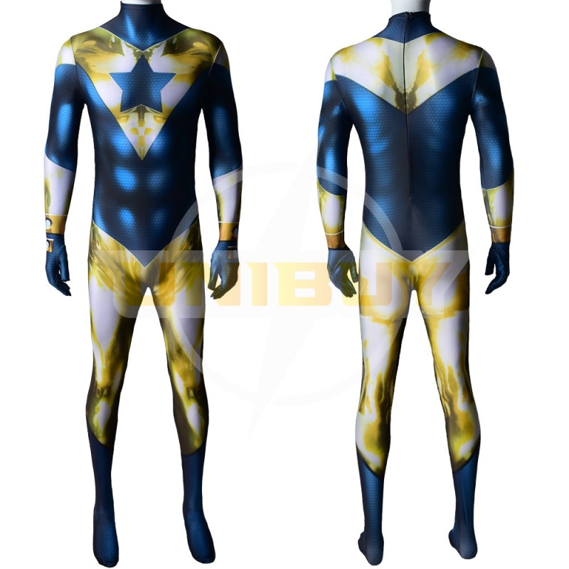 Justice League Booster Gold Costume Cosplay Suit Unibuy