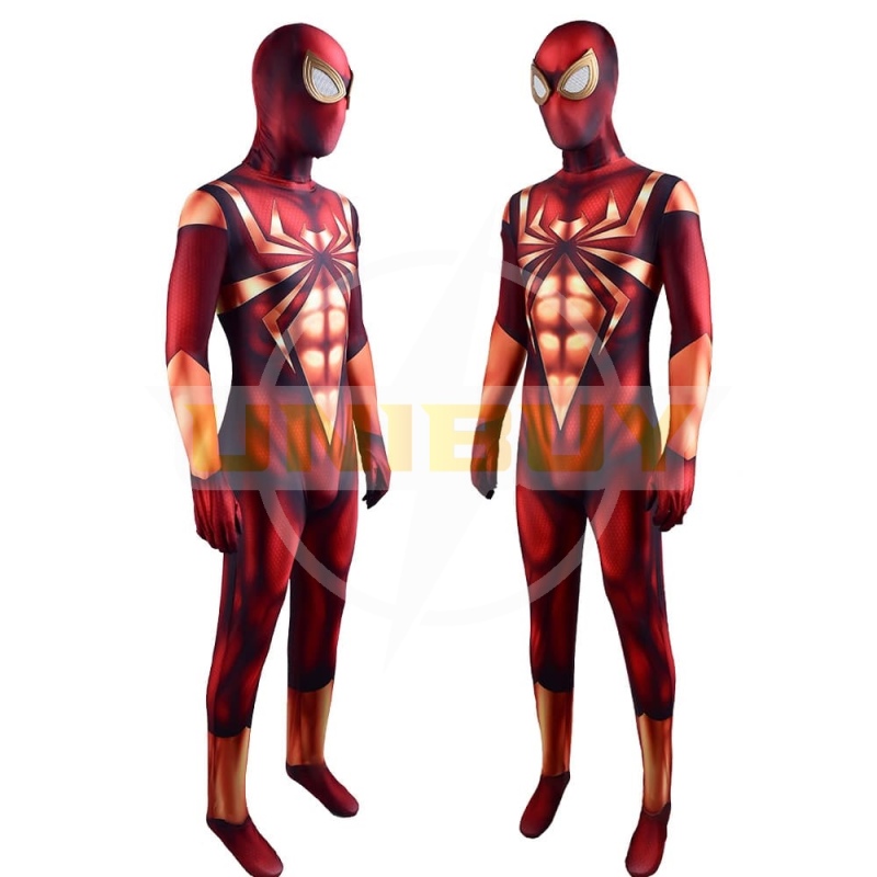 Spider-Man PS4 Costume Cosplay Iron Spider-Man Suit Cosplay For Kids Adult Ver1 Unibuy