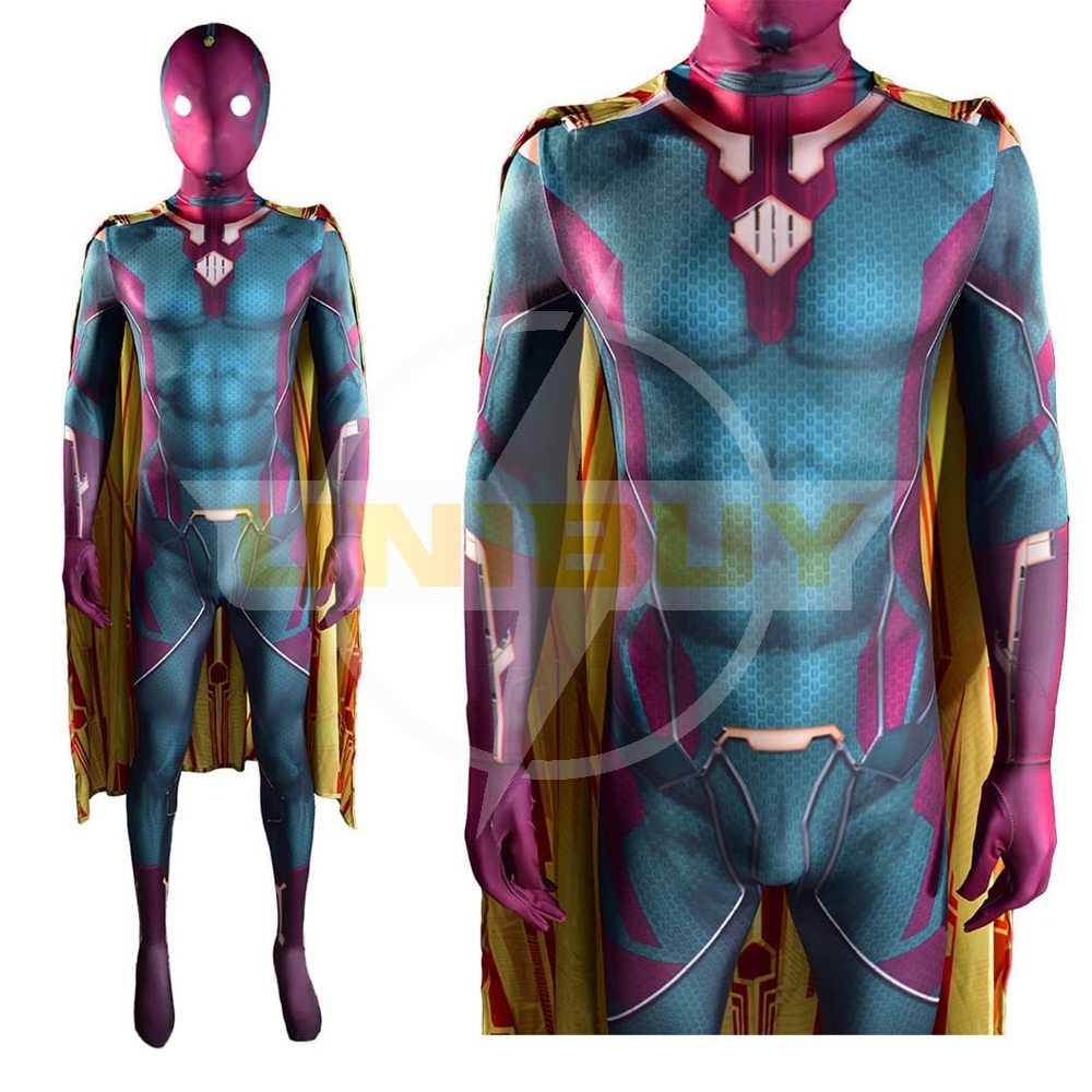 Wanda Vision Costume Cosplay Suit For Kids Adult Unibuy