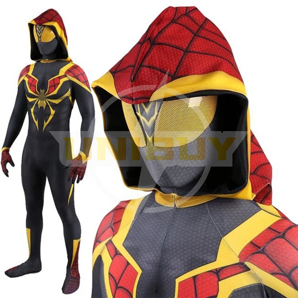 Iron Spider-man Costume Cosplay Jumpsuit For Kids Adult Unibuy