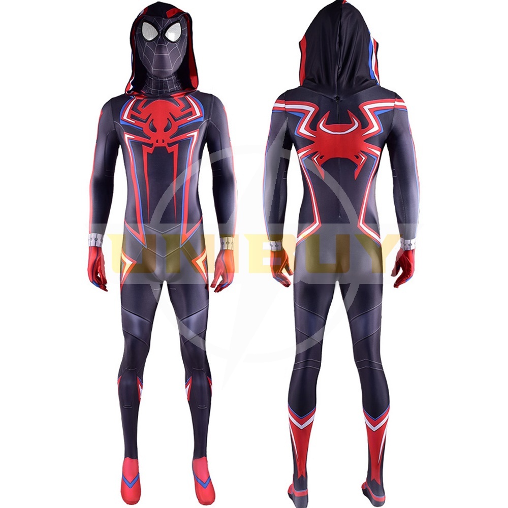 Spider-Man PS5 Costume Cosplay Miles Morales 2099 Suit Unibuy