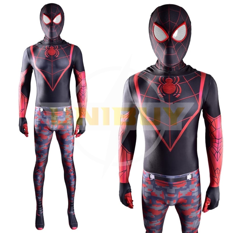 Spider-Man PS5 Miles Morales Costume Cosplay The End Suit Unibuy