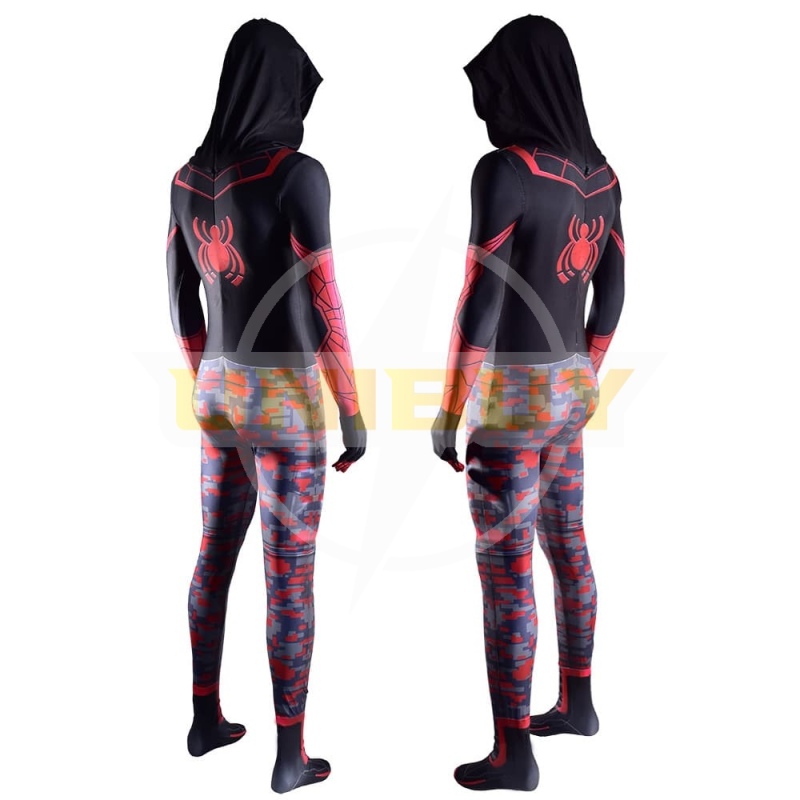 Spider-Man PS5 Miles Morales Costume Cosplay The End Suit Unibuy