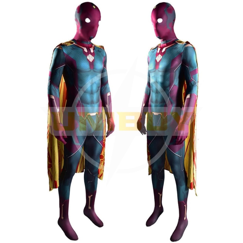 Wanda Vision Costume Cosplay Suit For Kids Adult Unibuy