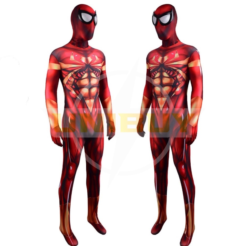 Spider-Man PS4 Costume Cosplay Iron Spider-Man Suit Cosplay For Kids Adult Unibuy