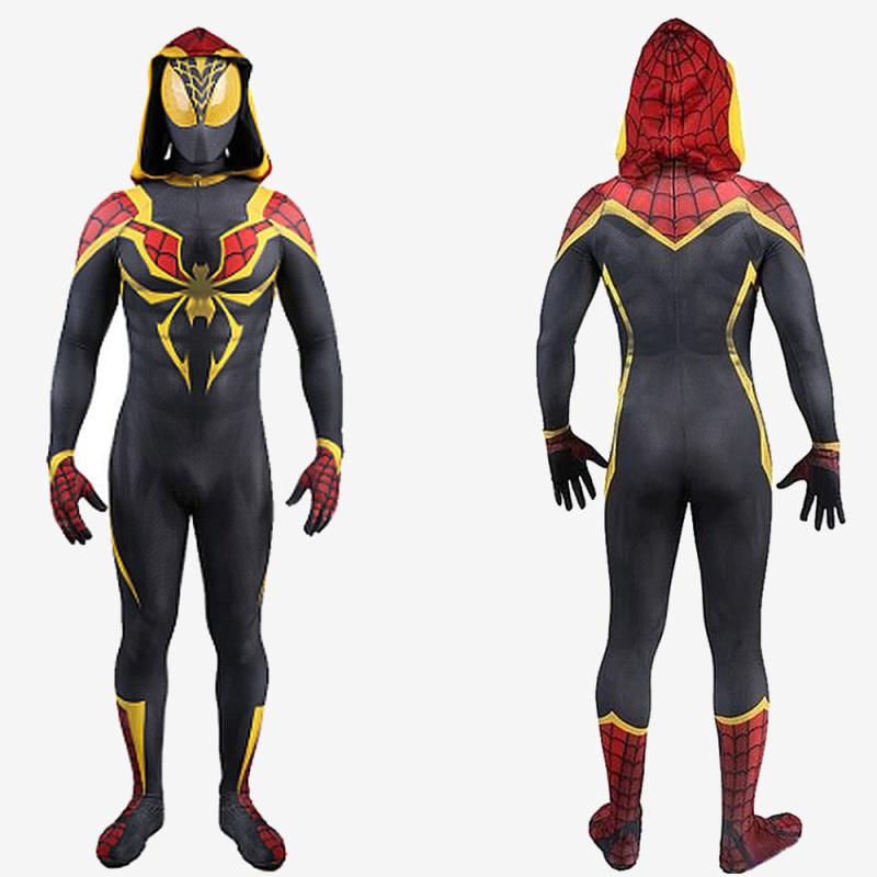 Iron Spider-man Costume Cosplay Jumpsuit For Kids Adult Unibuy