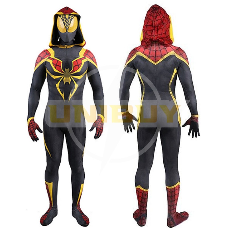 Iron Spider-man Costume Cosplay Jumpsuit For Kids Adult Unibuy