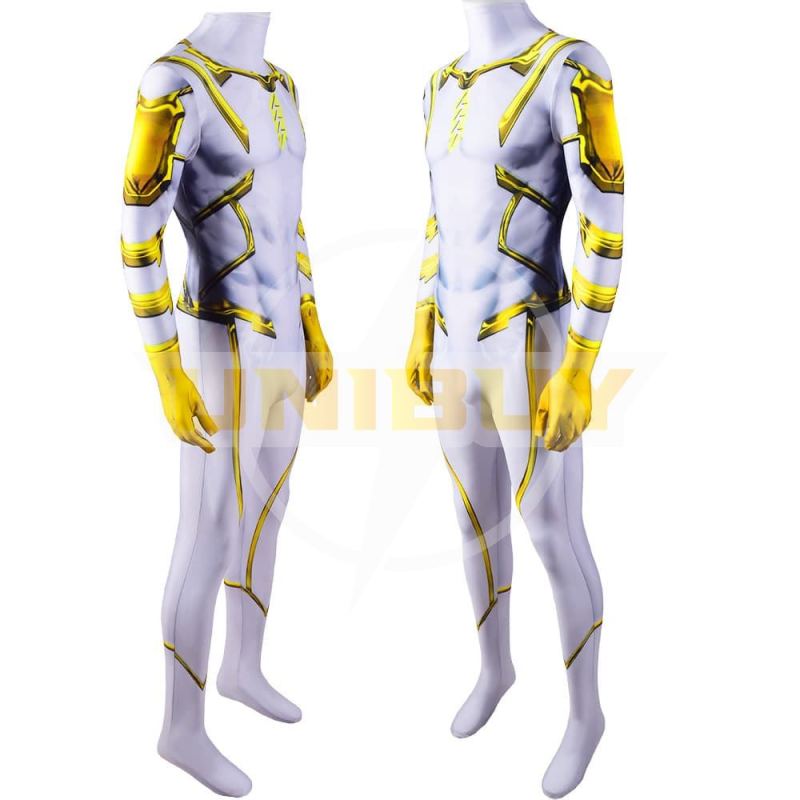 The Flash Season 5 Godspeed Costume Cosplay August heart Suit For Kids Adult Unibuy