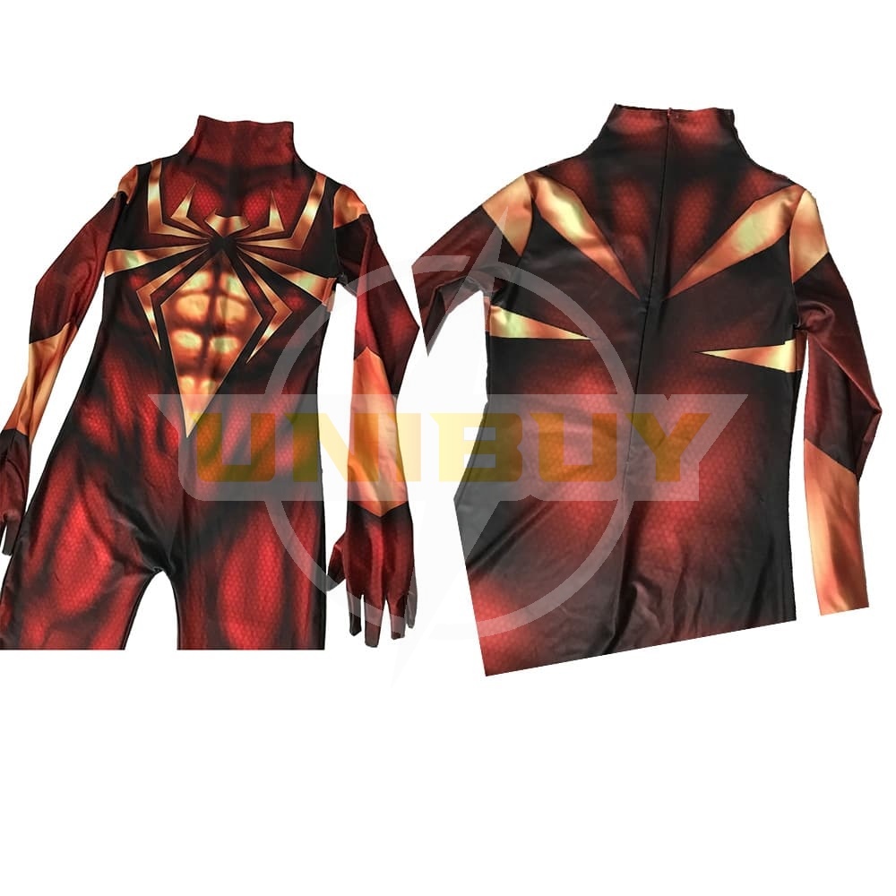 Spider-Man PS4 Costume Cosplay Iron Spider-Man Suit Cosplay For Kids Adult Ver1 Unibuy