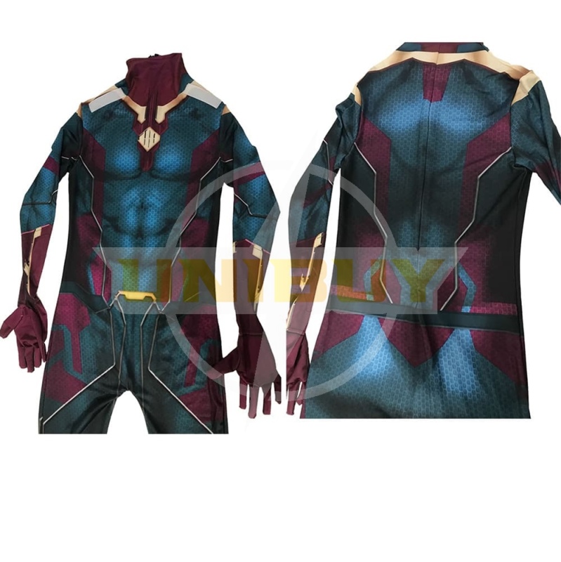 Wanda Vision Costume Cosplay Suit For Kids Adult Unibuy