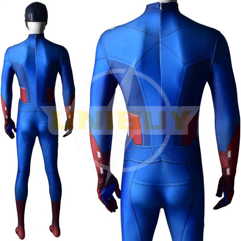 Captain America Costume Cosplay Suit Avenger Steve Rogers For Kids Adult Unibuy