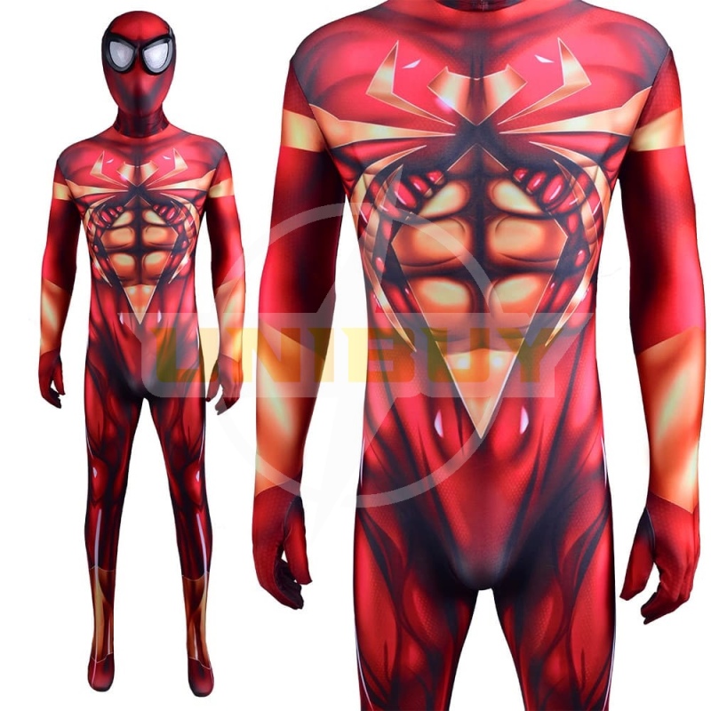 Spider-Man PS4 Costume Cosplay Iron Spider-Man Suit Cosplay For Kids Adult Unibuy