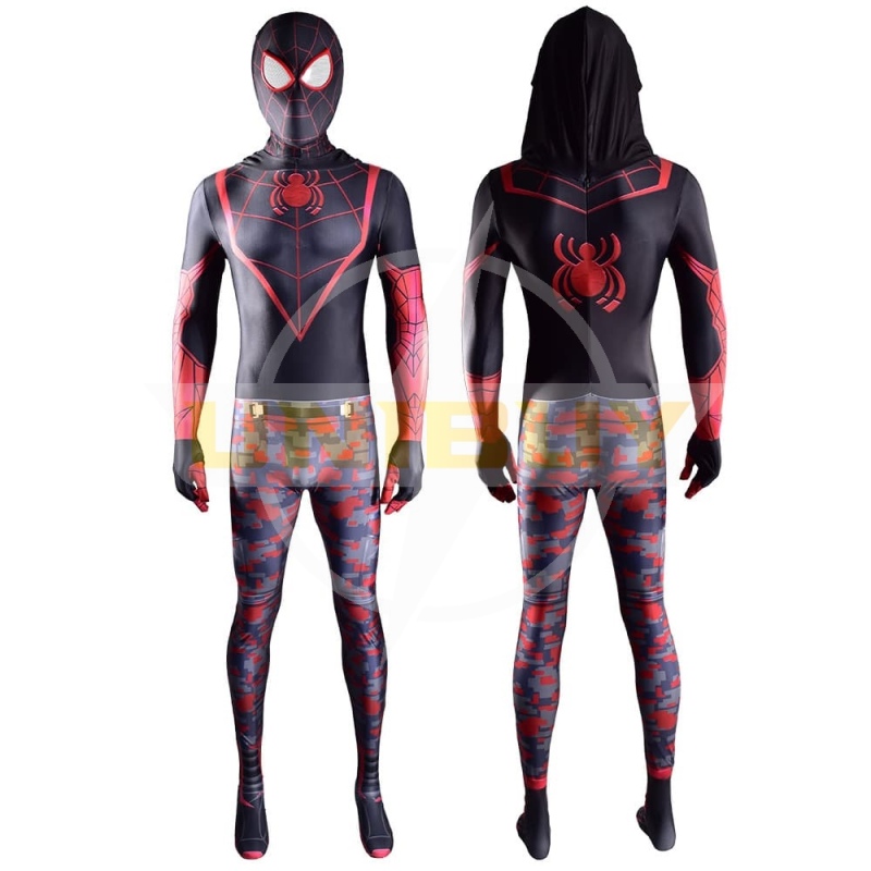 Spider-Man PS5 Miles Morales Costume Cosplay The End Suit Unibuy