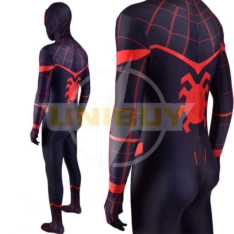 MCU Miles Morales Spiderman Costumes Cosplay Jumpsuit Bodysuit Unibuy