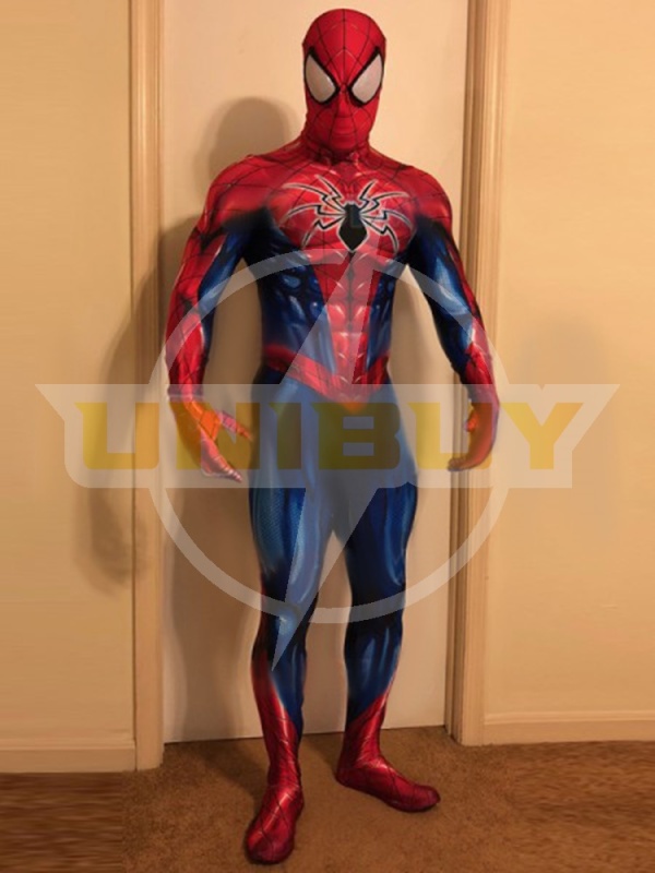 Spider-Man PS4 Peter Parker Spider-Armor MK IV Costume Suit Ver 1 Unibuy
