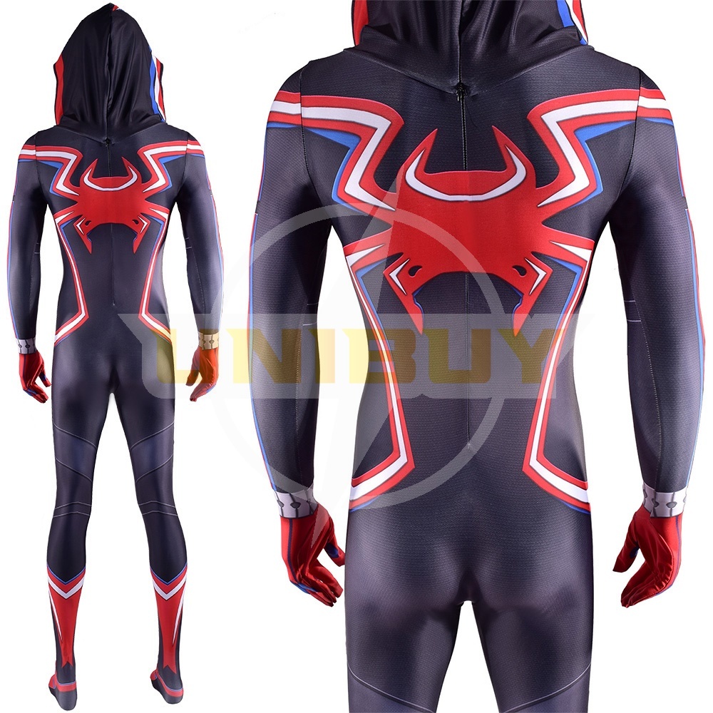 Spider-Man PS5 Costume Cosplay Miles Morales 2099 Suit Unibuy
