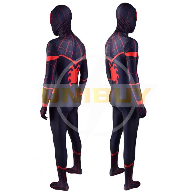 MCU Miles Morales Spiderman Costumes Cosplay Jumpsuit Bodysuit Unibuy