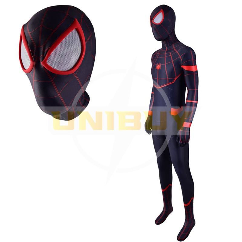 MCU Miles Morales Spiderman Costumes Cosplay Jumpsuit Bodysuit Unibuy