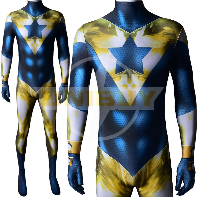 Justice League Booster Gold Costume Cosplay Suit Unibuy