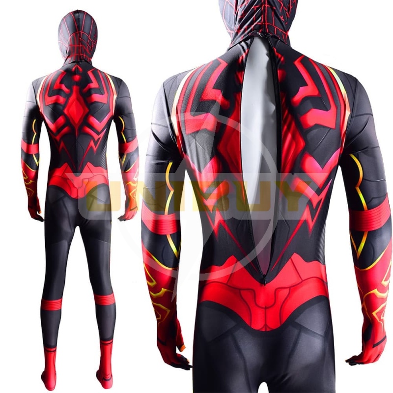 Spider-Man PS5 Masked Rider Costume Cosplay Miles Morales S.T.R.I.K.E. Suit Unibuy