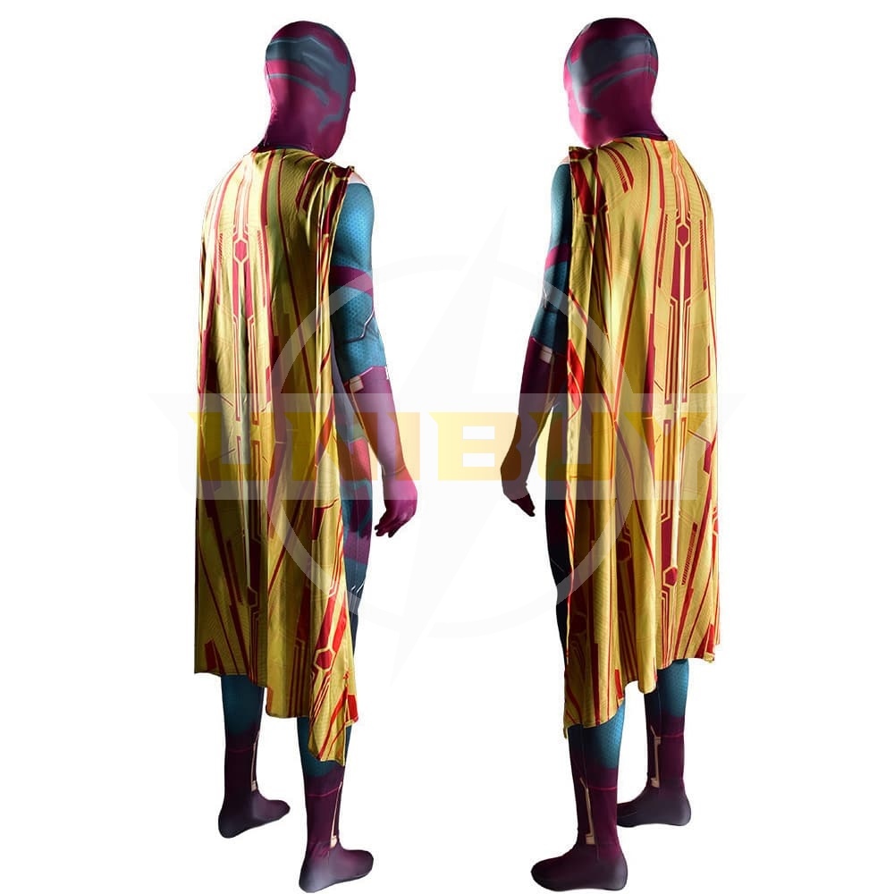 Wanda Vision Costume Cosplay Suit For Kids Adult Unibuy