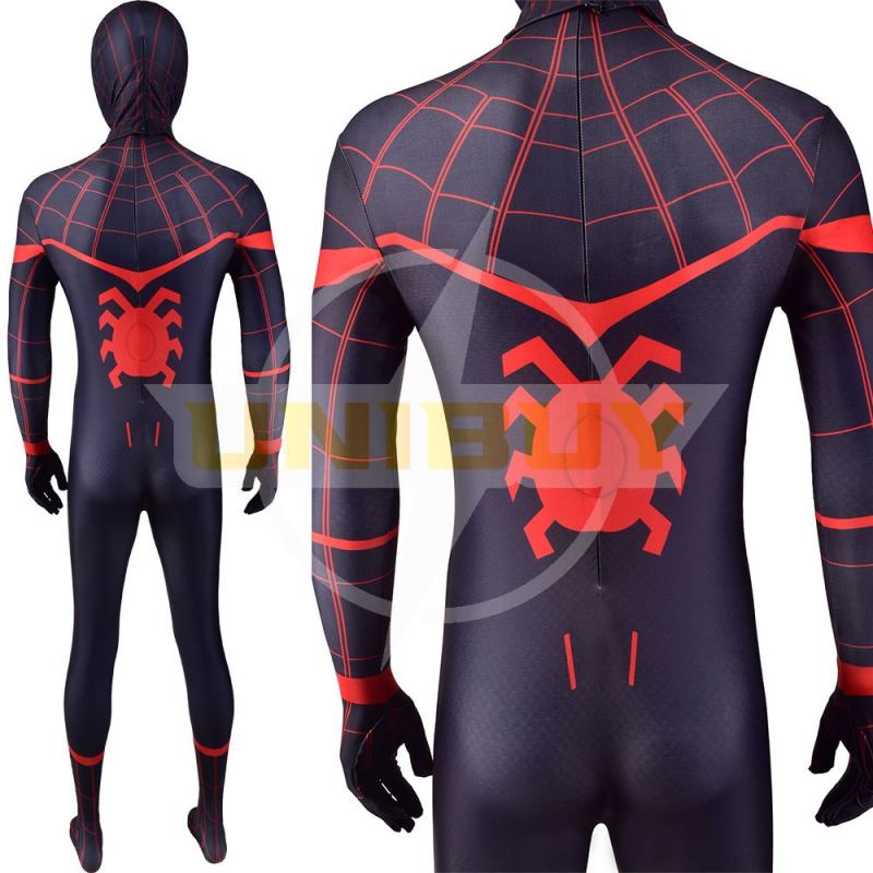 MCU Miles Morales Spiderman Costumes Cosplay Jumpsuit Bodysuit Unibuy