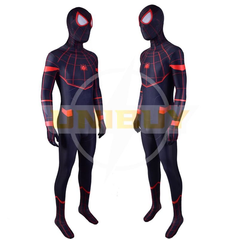 MCU Miles Morales Spiderman Costumes Cosplay Jumpsuit Bodysuit Unibuy