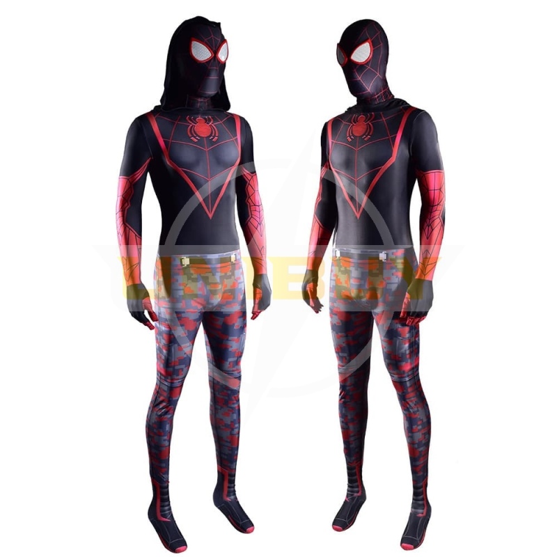 Spider-Man PS5 Miles Morales Costume Cosplay The End Suit Unibuy