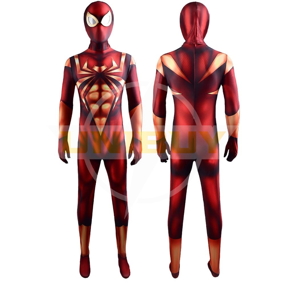 Spider-Man PS4 Costume Cosplay Iron Spider-Man Suit Cosplay For Kids Adult Ver1 Unibuy