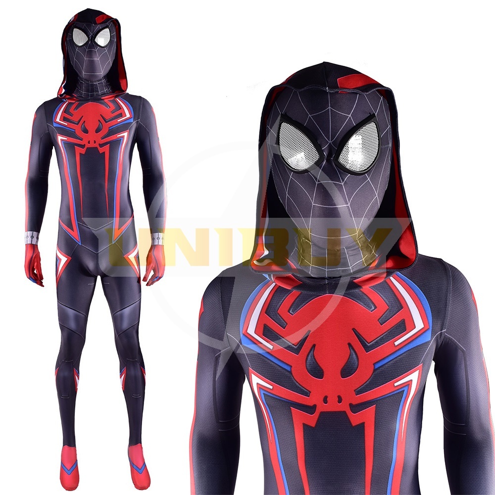 Spider-Man PS5 Costume Cosplay Miles Morales 2099 Suit Unibuy