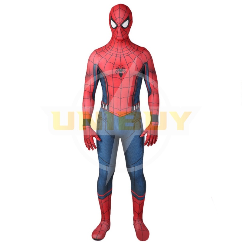 Captain America Civil War Spider-Man Homecoming Costume Cosplay Suit Unibuy