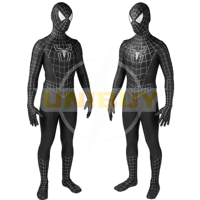 Spider-Man 3 Venom Symbiote Costume Cosplay Suit For Kids Adult Unibuy