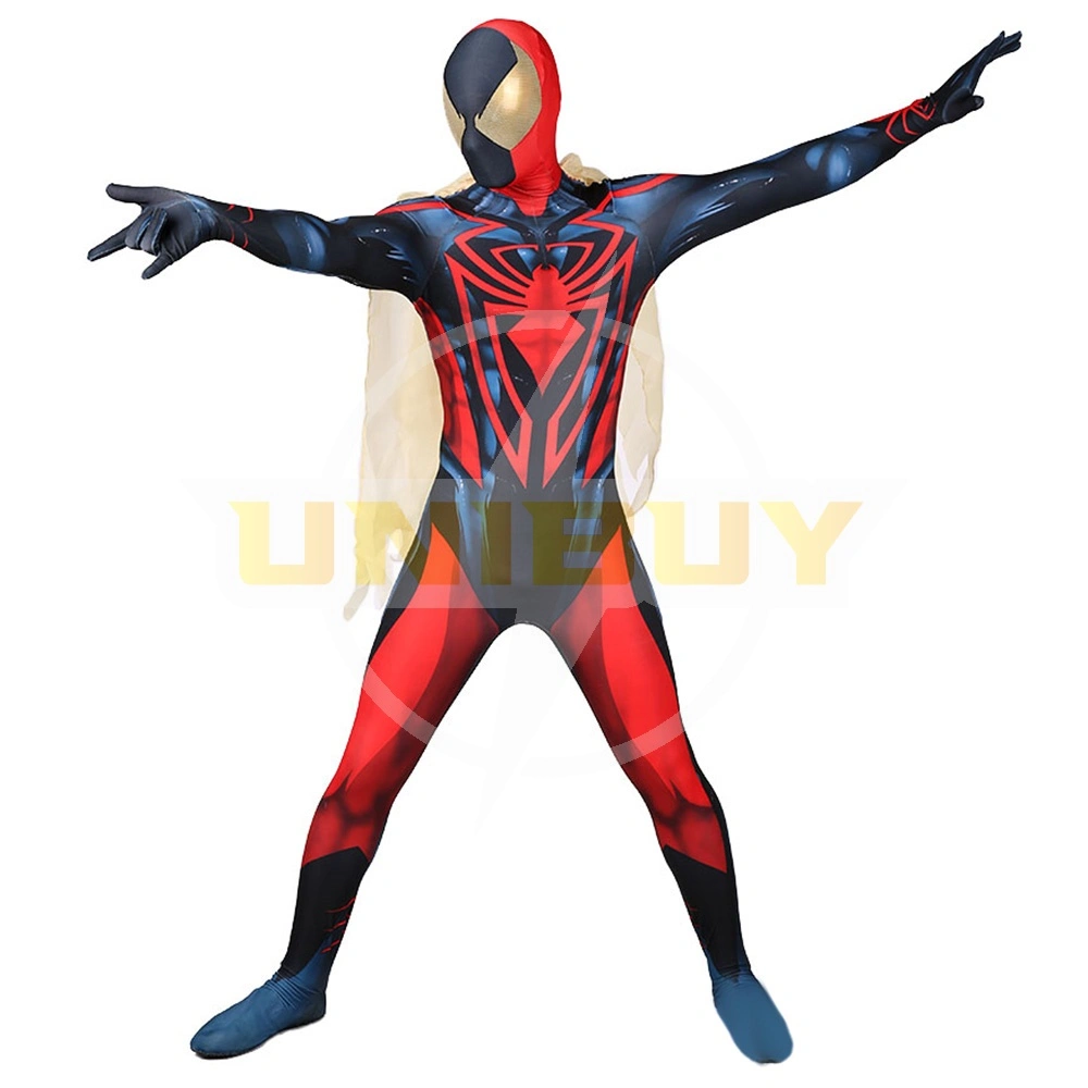 Spiderman Unlimited Costume Cosplay Suit With Cloak Peter Parker Unibuyplus