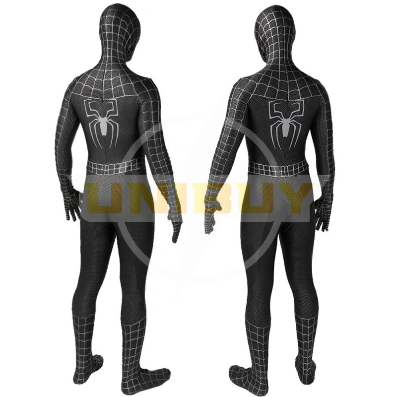 Spider-Man 3 Venom Symbiote Costume Cosplay Suit For Kids Adult Unibuy