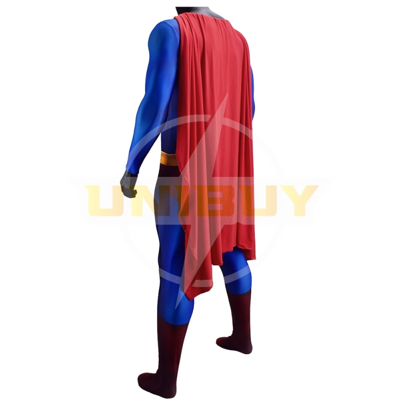 Superman Returns Costume Cosplay Suit With Cloak Clark Kent Jumpsuit Bodysuit Unibuy