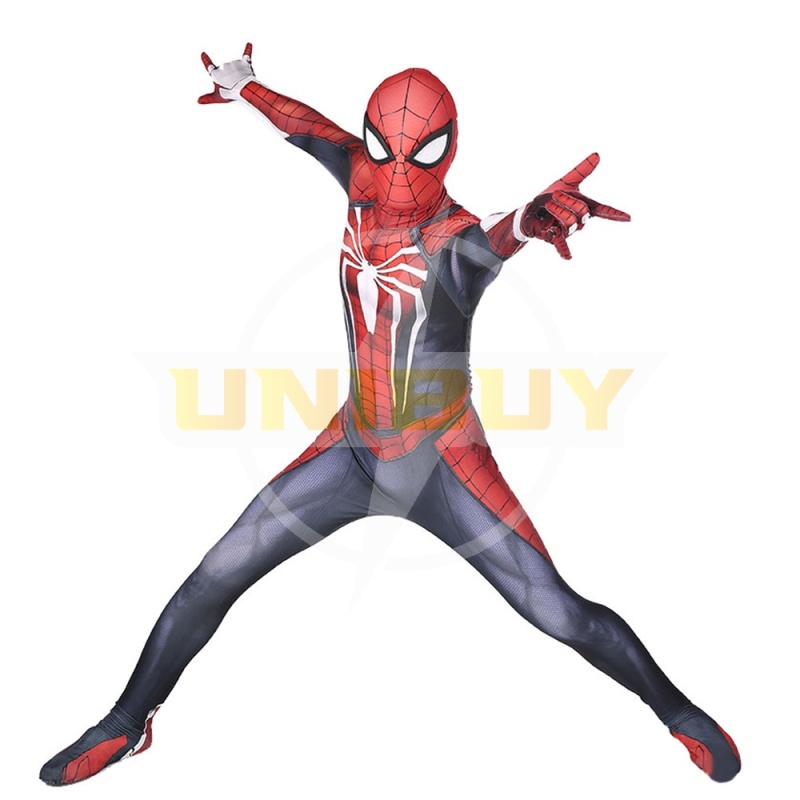 Spider-Man PS4 Costume Cosplay Advanced Suit For Kids Adult Unibuy