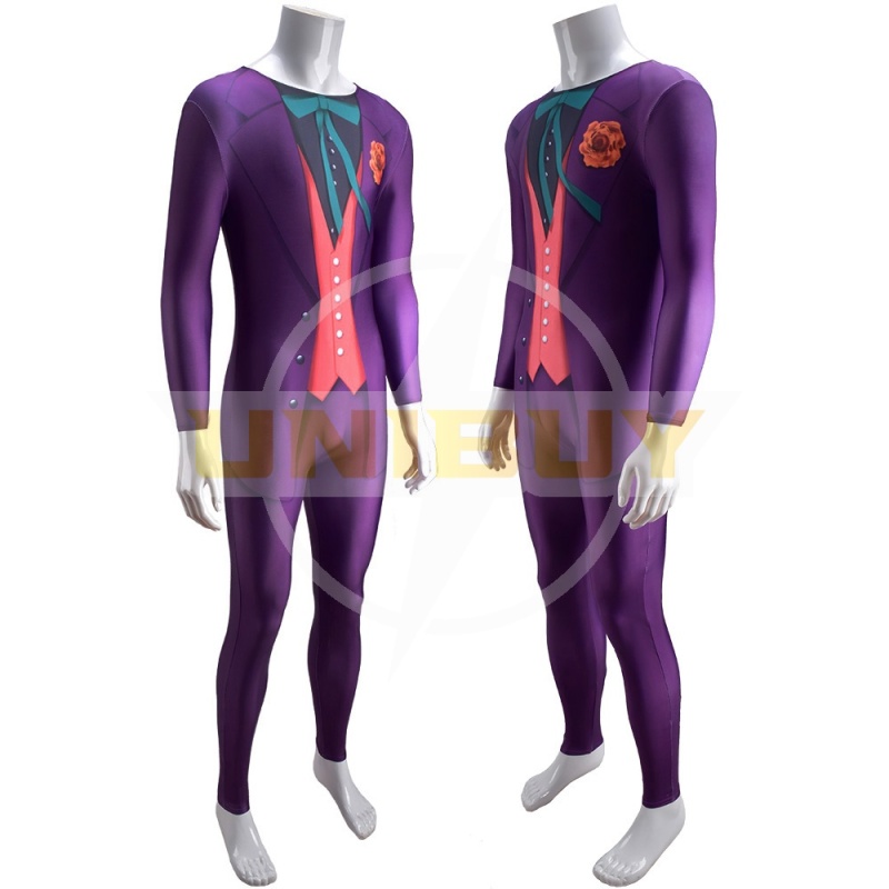 The Joker Costume Cosplay Jumpsuit Bodysuit Unibuy