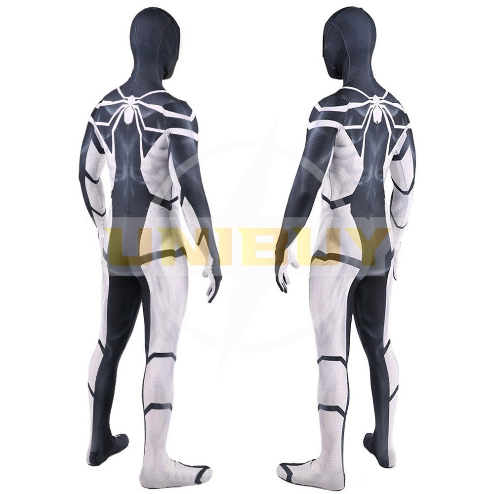 Spider Man PS4 Black Future Foundation Suit Spiderman Cosplay Costume Unibuy