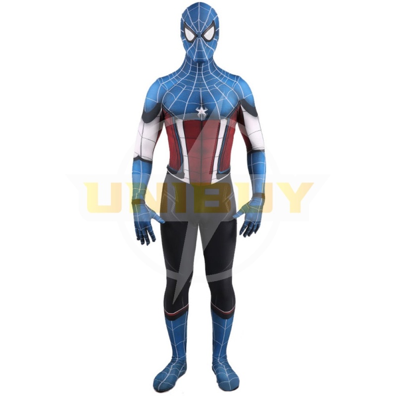 Avengers Captain America Spider-Man Crossover Cosplay Costume Ver 1 Unibuy