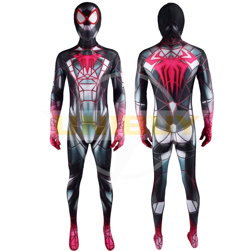 Spider-Man PS5 Miles Morales Costume Cosplay Programmable Matter Suit Unibuy
