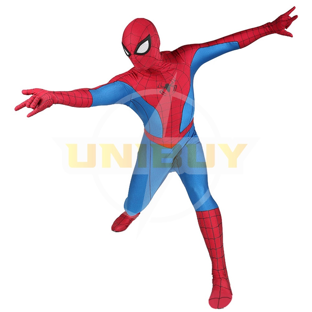 Spider Man PS4 Classic Suit Cosplay Costume For Kids Adult Unibuy