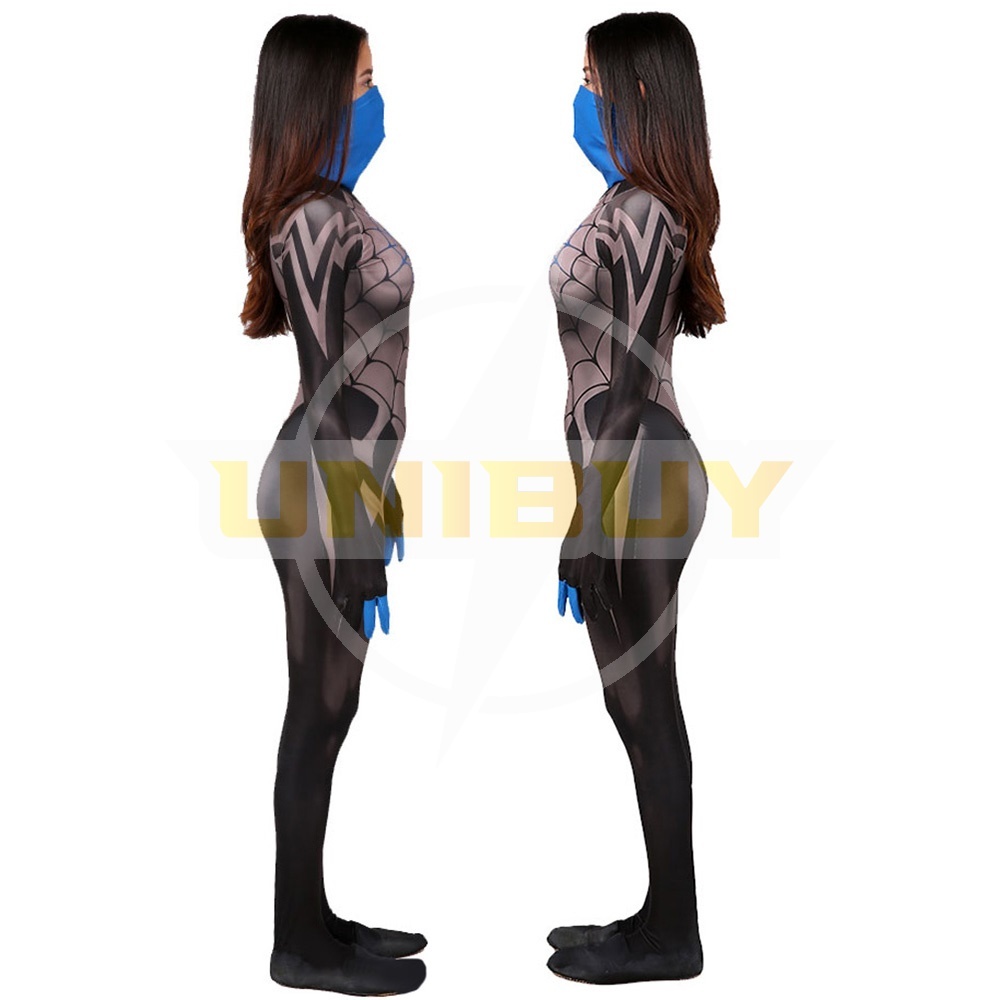Spider-Man Silk Cindy Moon Costume Cosplay Suit Blue Version Unibuy
